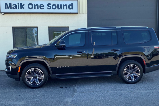 2023 Jeep Wagoneer with professional window tint in North Bay